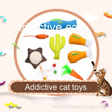 Newest Design Feather Cat Interactive toy Toy Cat